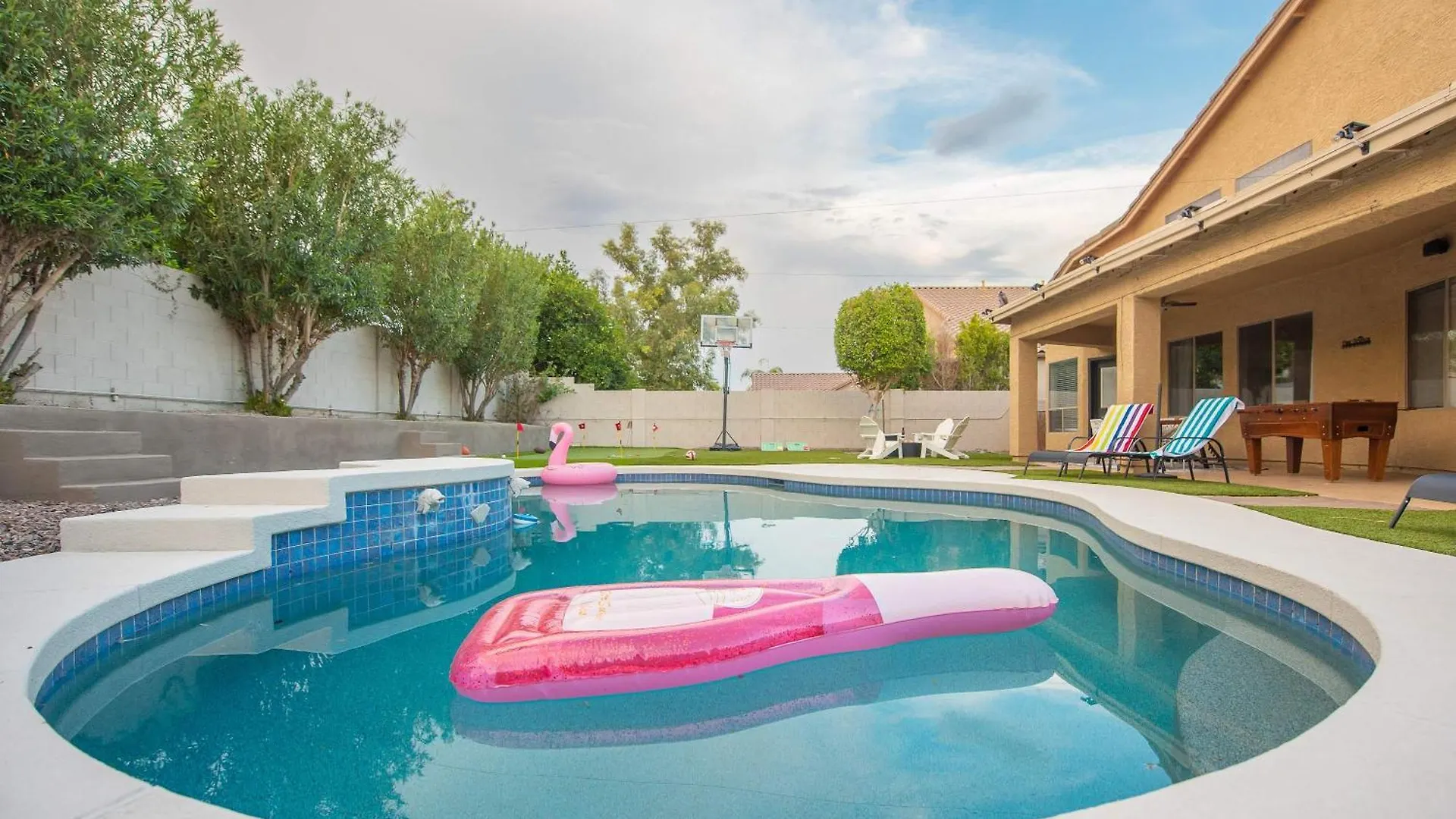 Scottsdale Paradise Poolside With Hot Tub & Gym Феникс 0*,
